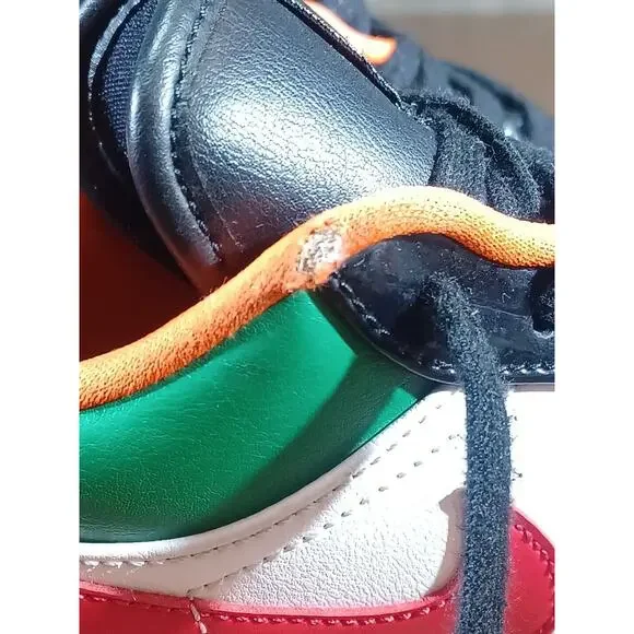 Jordan 1 Low Multi colour (Blue, Green, Red, Black) SE size 8 US 23 JORDAN - Picture 10 of 13